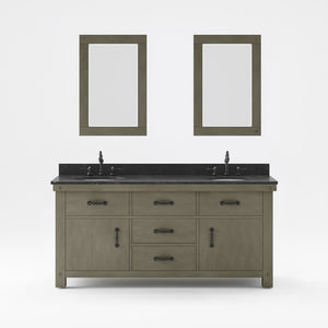 VAB072BLGG04 Bathroom/Vanities/Double Vanity Cabinets with Tops