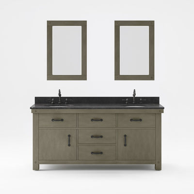 Product Image: VAB072BLGG04 Bathroom/Vanities/Double Vanity Cabinets with Tops
