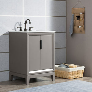 VEL024CWCG23 Bathroom/Vanities/Single Vanity Cabinets with Tops