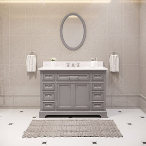 DERBY48GB Bathroom/Vanities/Single Vanity Cabinets with Tops