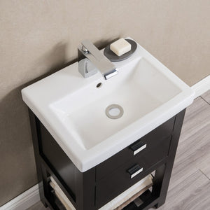 VERA18E Bathroom/Vanities/Single Vanity Cabinets with Tops
