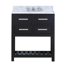 Madalyn 30" Single Bathroom Vanity in Espresso with Faucet