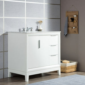 VEL036CWPW02 Bathroom/Vanities/Single Vanity Cabinets with Tops