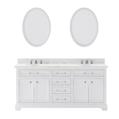 Product Image: DERBY72WBF Bathroom/Vanities/Double Vanity Cabinets with Tops