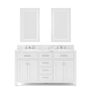 MADISON60WC Bathroom/Vanities/Double Vanity Cabinets with Tops