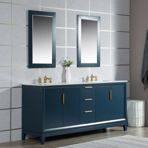 VEL072CWMB40 Bathroom/Vanities/Double Vanity Cabinets with Tops