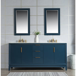 VEL072CWMB40 Bathroom/Vanities/Double Vanity Cabinets with Tops