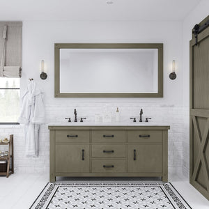 VAB072CWGG01 Bathroom/Vanities/Double Vanity Cabinets with Tops