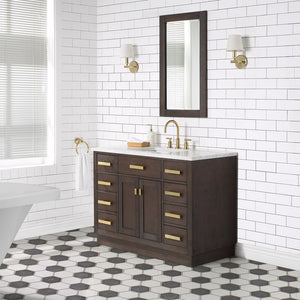 CH48B-0600BK Bathroom/Vanities/Single Vanity Cabinets with Tops