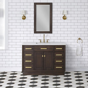 CH48B-0600BK Bathroom/Vanities/Single Vanity Cabinets with Tops