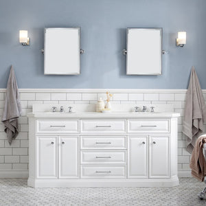 PA72A-0100PW Bathroom/Vanities/Single Vanity Cabinets with Tops