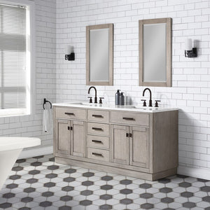 CH72A-0300GK Bathroom/Vanities/Double Vanity Cabinets with Tops