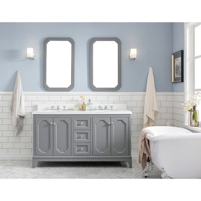 VQU060QCCG05 Bathroom/Vanities/Double Vanity Cabinets with Tops