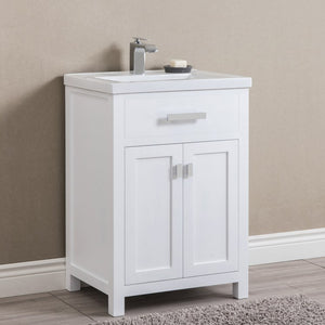 MYRA24W Bathroom/Vanities/Single Vanity Cabinets with Tops