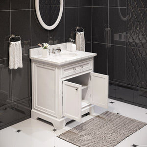 DERBY30WB Bathroom/Vanities/Single Vanity Cabinets with Tops