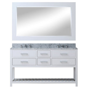 MADALYN60WBF Bathroom/Vanities/Double Vanity Cabinets with Tops
