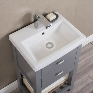 VERA18G Bathroom/Vanities/Single Vanity Cabinets with Tops