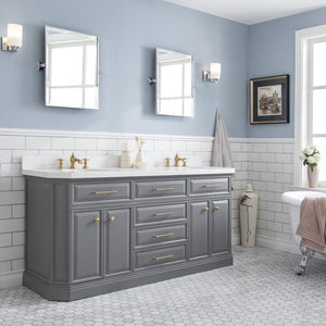 PA72D-0613CG Bathroom/Vanities/Single Vanity Cabinets with Tops