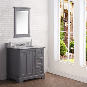 DERBY36GBF Bathroom/Vanities/Single Vanity Cabinets with Tops