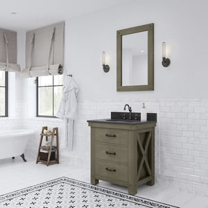 VAB030BLGG01 Bathroom/Vanities/Single Vanity Cabinets with Tops