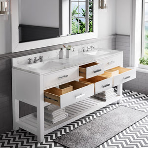 MADALYN72WBF Bathroom/Vanities/Double Vanity Cabinets with Tops