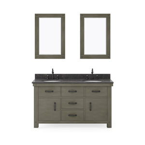 VAB060BLGG04 Bathroom/Vanities/Double Vanity Cabinets with Tops