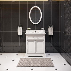 DERBY30WBF Bathroom/Vanities/Single Vanity Cabinets with Tops