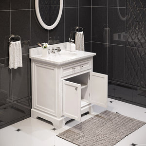 DERBY30WBF Bathroom/Vanities/Single Vanity Cabinets with Tops