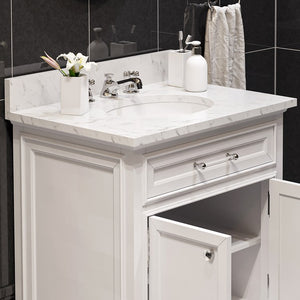 DERBY30WBF Bathroom/Vanities/Single Vanity Cabinets with Tops