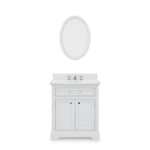 DERBY30WBF Bathroom/Vanities/Single Vanity Cabinets with Tops