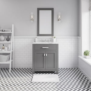 MADISON30GBF Bathroom/Vanities/Single Vanity Cabinets with Tops