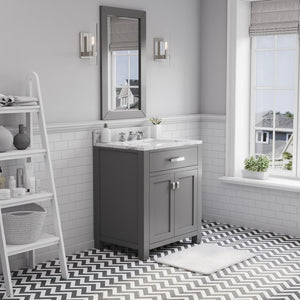 MADISON30GBF Bathroom/Vanities/Single Vanity Cabinets with Tops