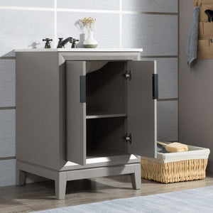 VEL024CWCG00 Bathroom/Vanities/Single Vanity Cabinets with Tops