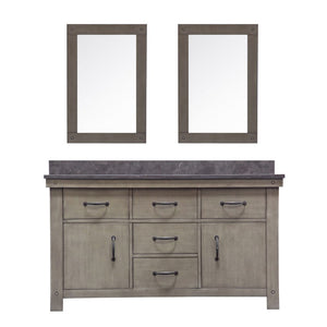 VAB060BLGG05 Bathroom/Vanities/Double Vanity Cabinets with Tops