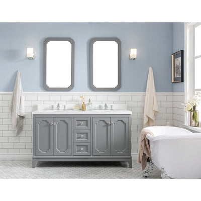 VQU060QCCG72 Bathroom/Vanities/Double Vanity Cabinets with Tops