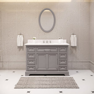 DERBY48GBF Bathroom/Vanities/Single Vanity Cabinets with Tops