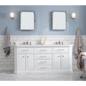 PA72D-0513PW Bathroom/Vanities/Single Vanity Cabinets with Tops