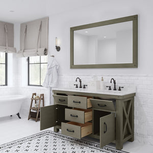 VAB060CWGG01 Bathroom/Vanities/Double Vanity Cabinets with Tops