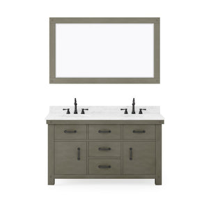 VAB060CWGG01 Bathroom/Vanities/Double Vanity Cabinets with Tops