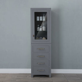 Madison Linen Cabinet in Cashmere Gray