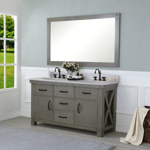 VAB060CWGG02 Bathroom/Vanities/Double Vanity Cabinets with Tops