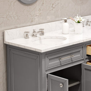 DERBY60GBF Bathroom/Vanities/Double Vanity Cabinets with Tops