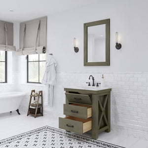 VAB030CWGG01 Bathroom/Vanities/Single Vanity Cabinets with Tops