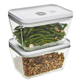 Fresh & Save Large Glass Vacuum Storage Box in Brown Box 2-Pack