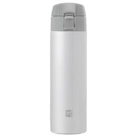 Thermo 15.2 oz/ 450 ml Travel Bottle - Silver/White
