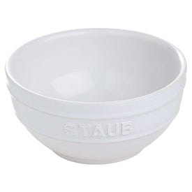 6.5" Large Ceramic Universal Bowl - White
